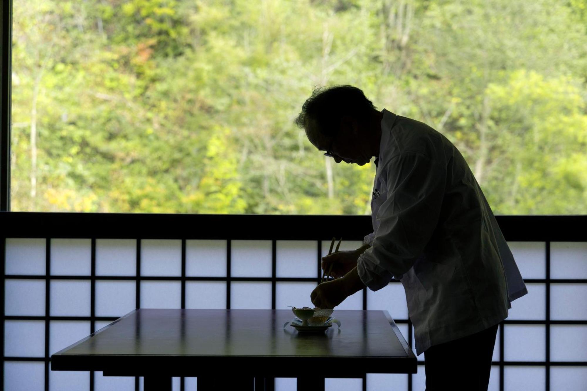 Отель Shikishimaso Higashikawa Экстерьер фото